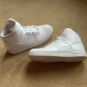 Nike - Air Force 1 - High Top - White - Men's Size 11 - NEVER BEEN WORN